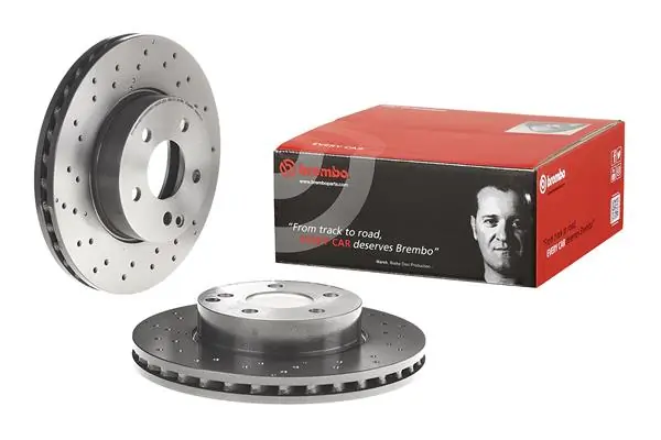 Disque de frein BREMBO 09.A613.51