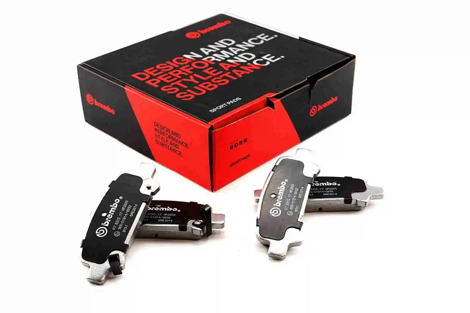 Kit de plaquettes de freins de haute performance BREMBO 07.B315.17