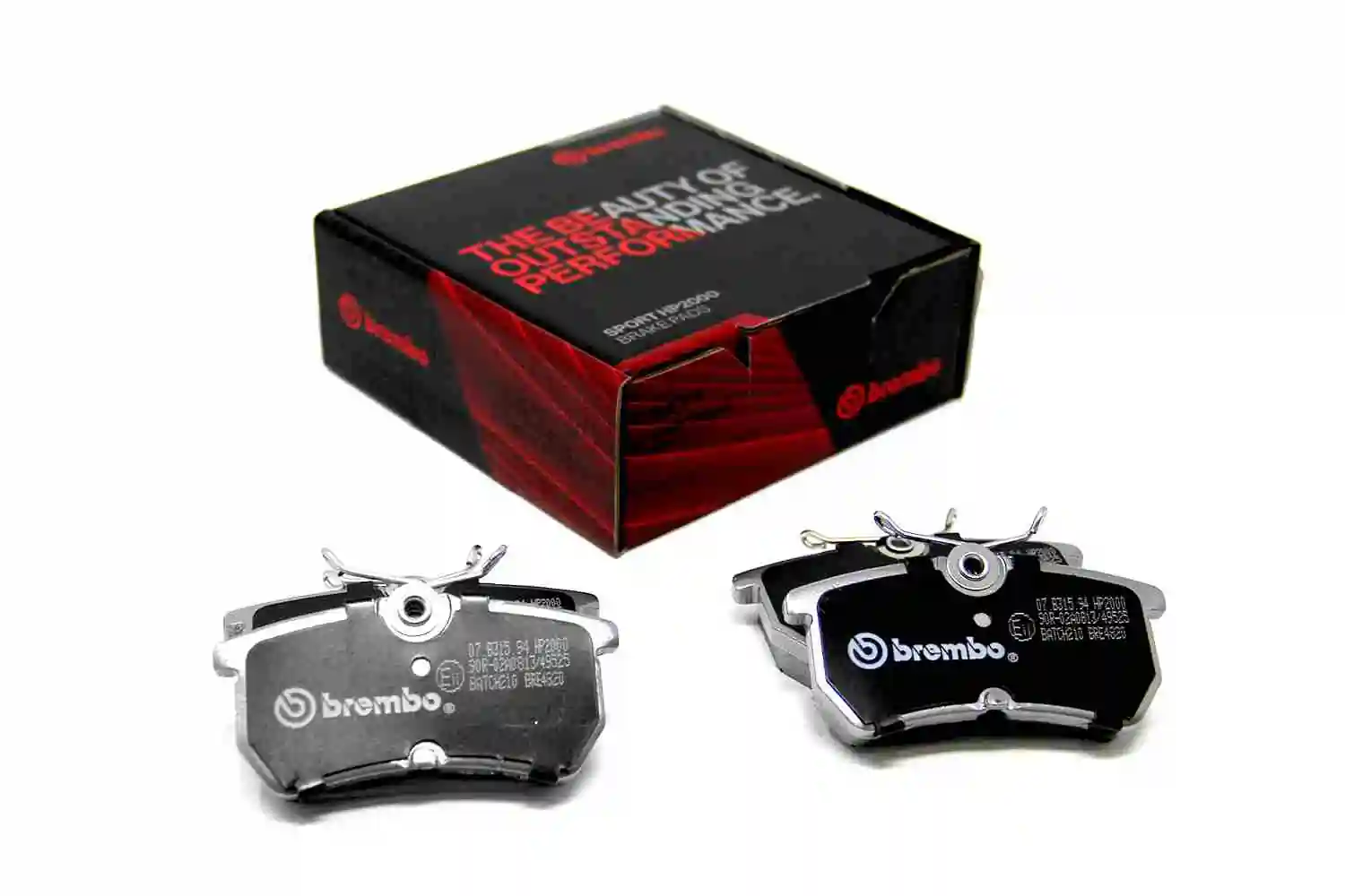 Kit de plaquettes de freins de haute performance BREMBO 07.B315.94