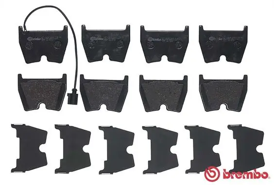 Kit de plaquettes de frein, frein à disque BREMBO P 85 152