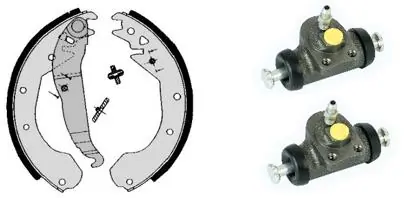 Jeu de mâchoires de frein BREMBO H 59 023