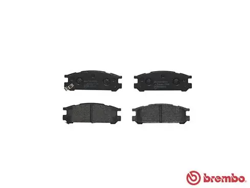 Kit de plaquettes de frein, frein à disque BREMBO P 78 005