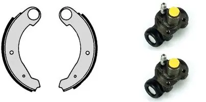 Jeu de mâchoires de frein BREMBO H 61 008