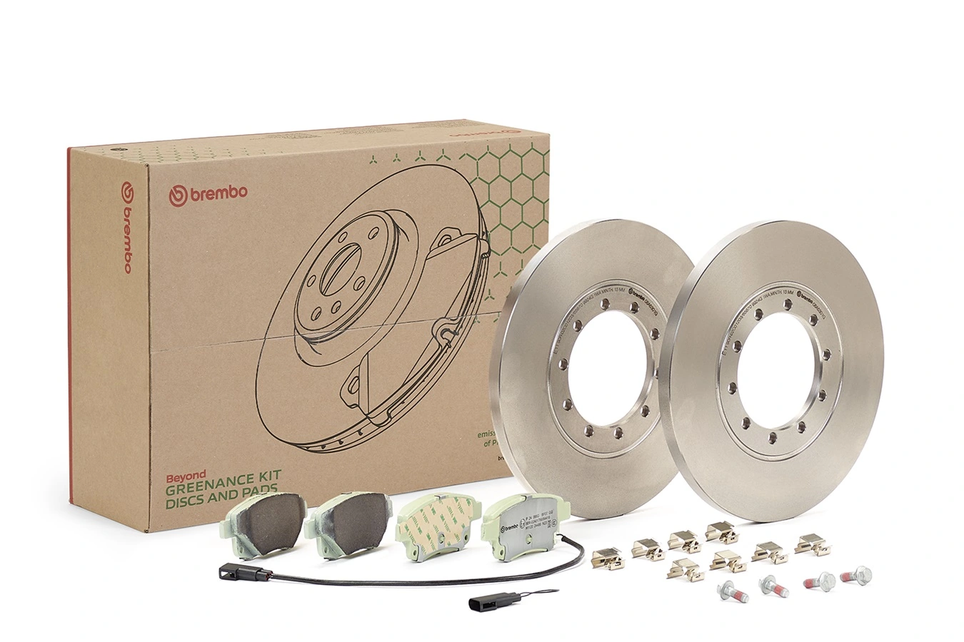Kit de freins, frein à disques BREMBO KT 10 016