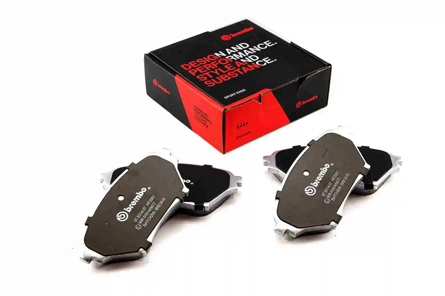 Kit de plaquettes de freins de haute performance BREMBO 07.B314.07
