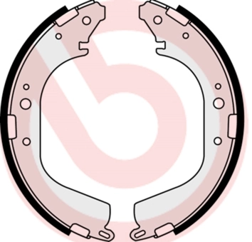 Jeu de mâchoires de frein BREMBO S 56 532