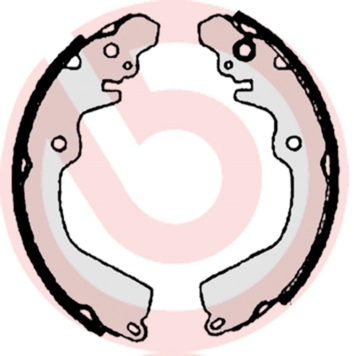 Jeu de mâchoires de frein BREMBO S 54 509