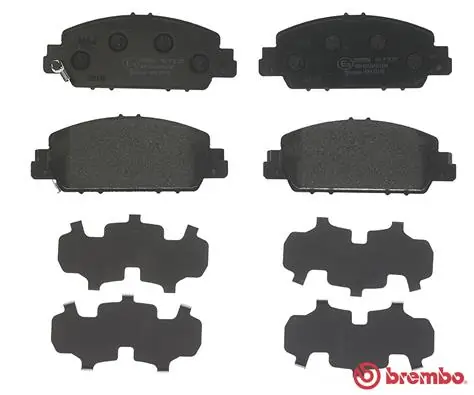 Kit de plaquettes de frein, frein à disque BREMBO P 28 077