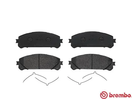 Kit de plaquettes de frein, frein à disque BREMBO P 83 145