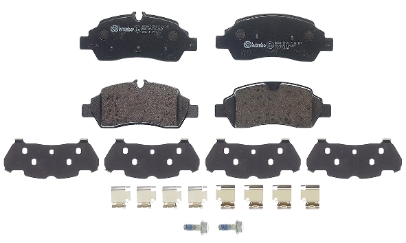 Kit de plaquettes de frein, frein à disque BREMBO P 24 209