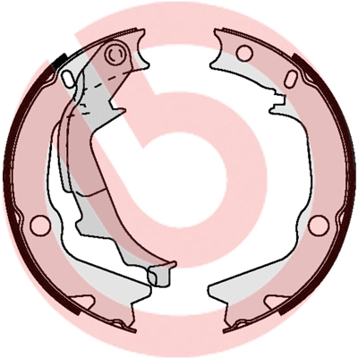 Jeu de mâchoires de frein, frein de stationnement BREMBO S 30 528