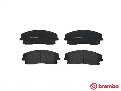 Kit de plaquettes de frein, frein à disque BREMBO P 11 019