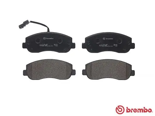 Kit de plaquettes de frein, frein à disque BREMBO P 68 062