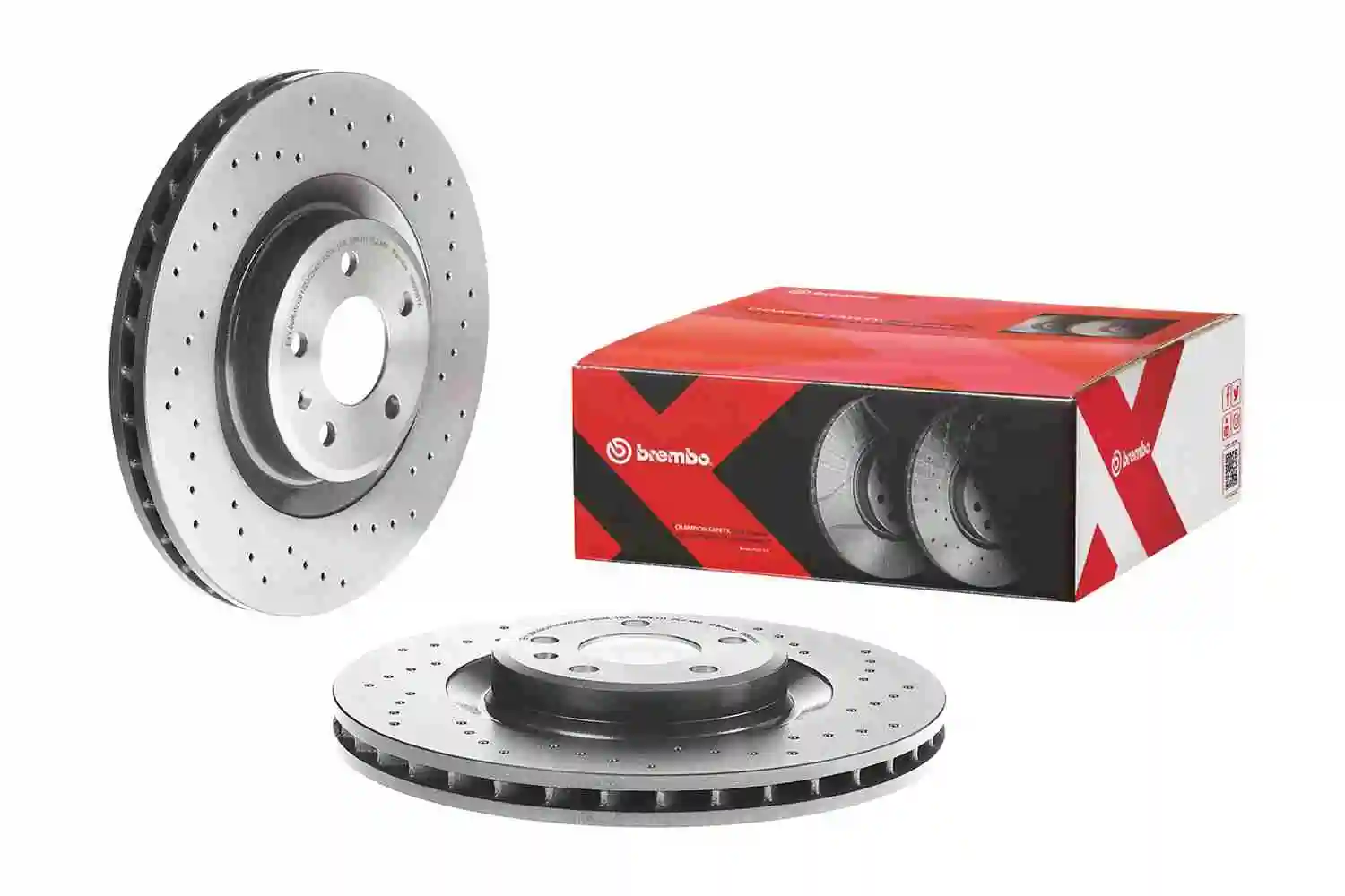 Disque de frein BREMBO 09.B039.1X