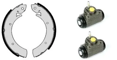 Jeu de mâchoires de frein BREMBO H 50 007