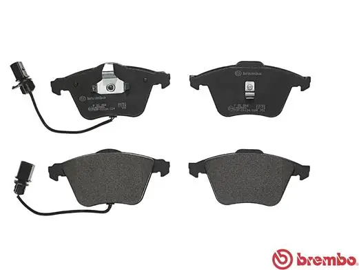 Kit de plaquettes de frein, frein à disque BREMBO P 85 056