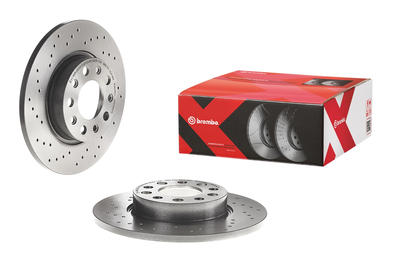 Disque de frein BREMBO 08.9364.2X