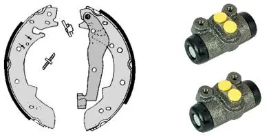 Jeu de mâchoires de frein BREMBO H 86 002