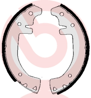 Jeu de mâchoires de frein BREMBO S 68 501