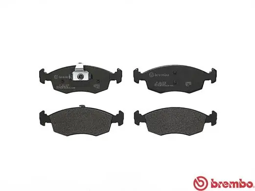 Kit de plaquettes de frein, frein à disque BREMBO P 23 079