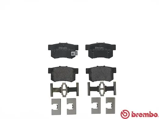 Kit de plaquettes de frein, frein à disque BREMBO P 79 027
