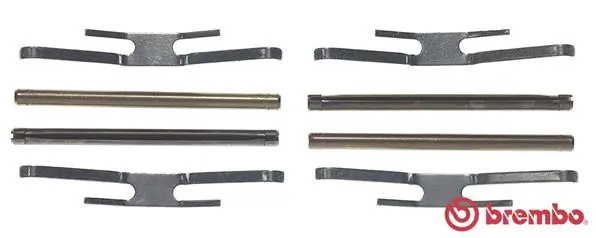 Kit d'accessoires, plaquette de frein à disque BREMBO A 02 294