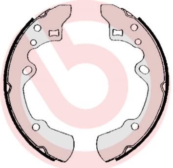 Jeu de mâchoires de frein BREMBO S 49 503