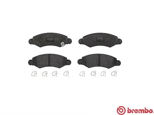 Kit de plaquettes de frein, frein à disque BREMBO P 79 015