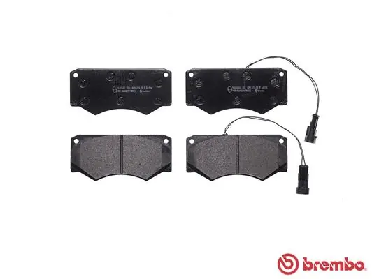 Kit de plaquettes de frein, frein à disque BREMBO P A6 016