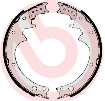 Jeu de mâchoires de frein BREMBO S 56 511