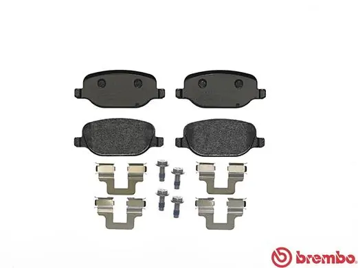 Kit de plaquettes de frein, frein à disque BREMBO P 23 109