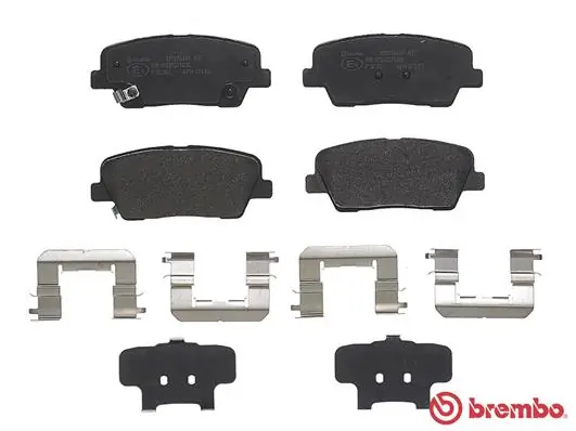 Kit de plaquettes de frein, frein à disque BREMBO P 30 081