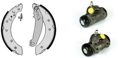 Jeu de mâchoires de frein BREMBO H 86 004