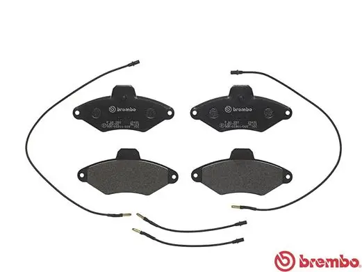 Kit de plaquettes de frein, frein à disque BREMBO P 61 052