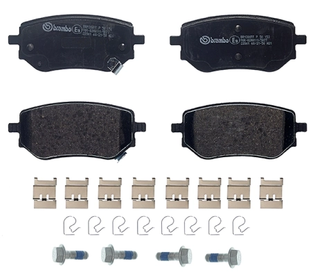 Kit de plaquettes de frein, frein à disque BREMBO P 50 153