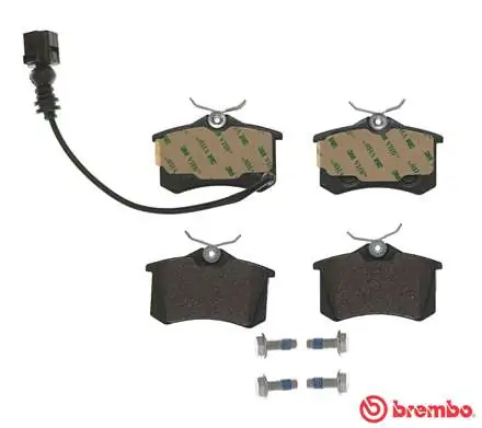 Kit de plaquettes de frein, frein à disque BREMBO P 85 066