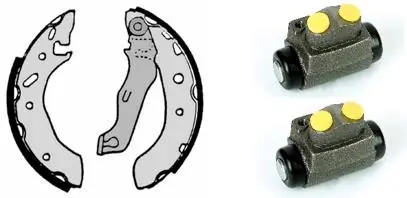 Jeu de mâchoires de frein BREMBO H 24 056