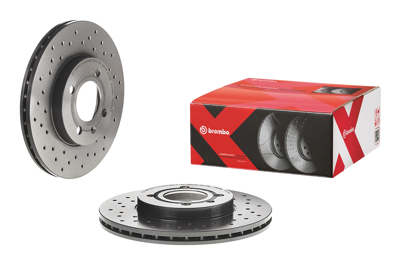 Disque de frein BREMBO 09.5166.1X