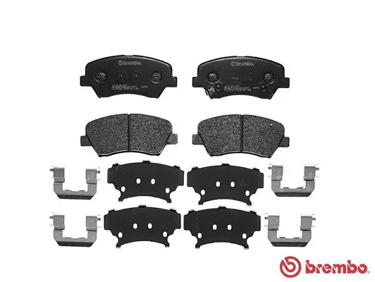 Kit de plaquettes de frein, frein à disque BREMBO P 30 073