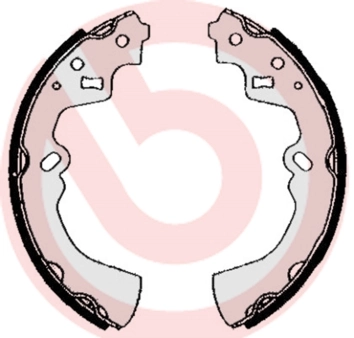 Jeu de mâchoires de frein BREMBO S 49 512