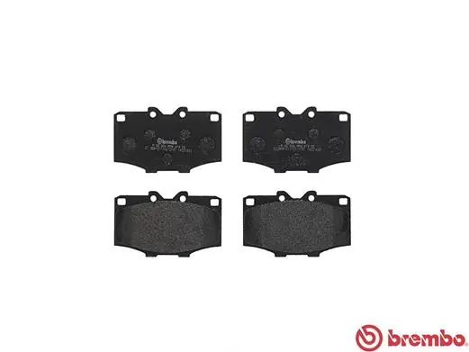 Kit de plaquettes de frein, frein à disque BREMBO P 83 006