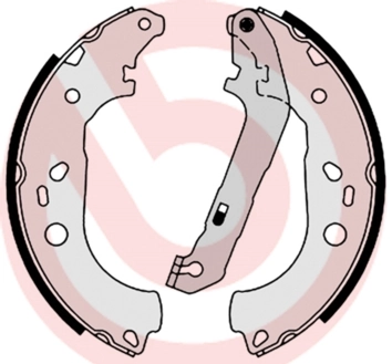 Jeu de mâchoires de frein BREMBO S 24 534