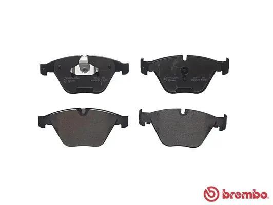 Kit de plaquettes de frein, frein à disque BREMBO P 06 081