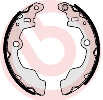 Jeu de mâchoires de frein BREMBO S 79 514