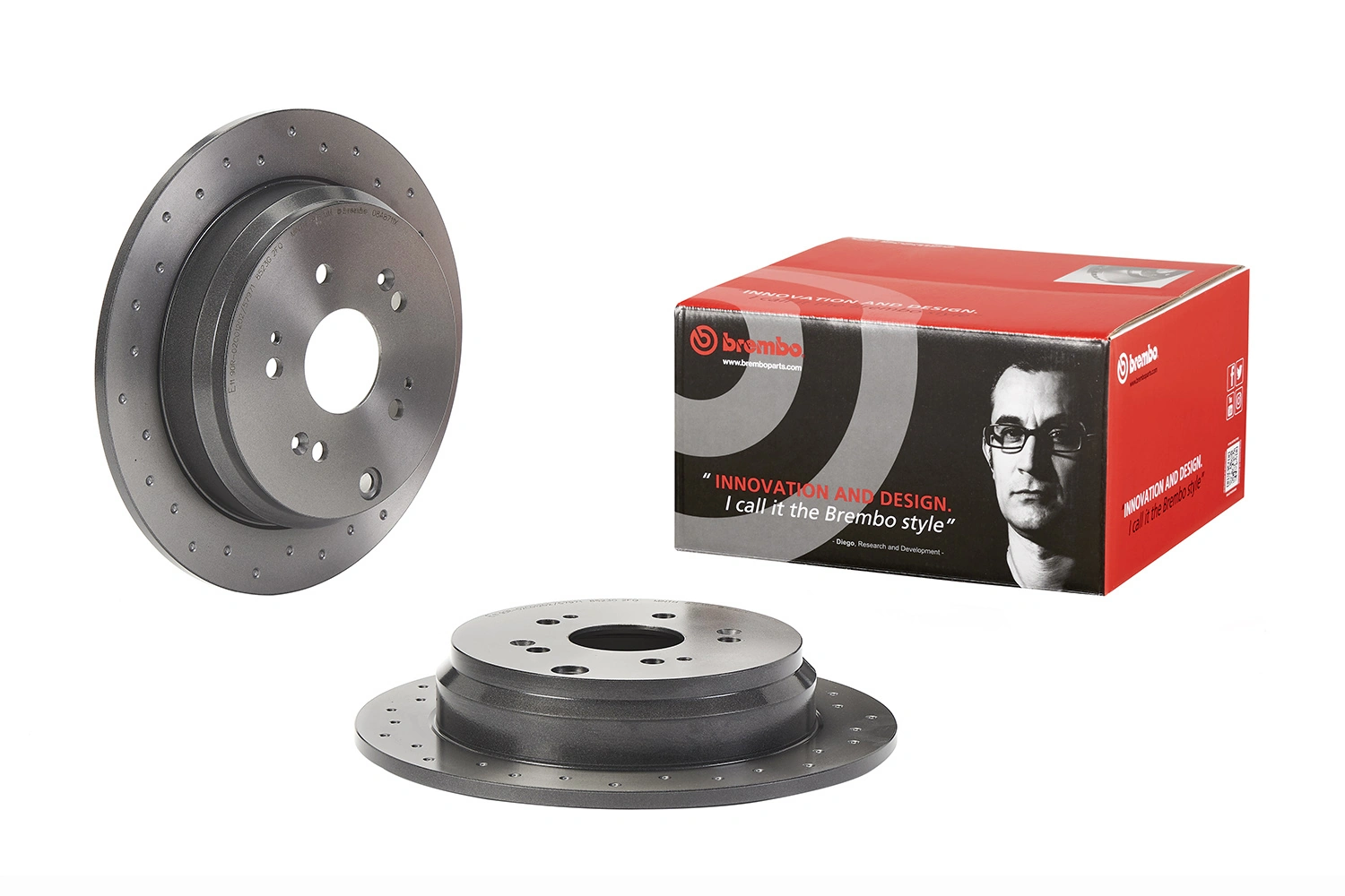Disque de frein BREMBO 08.A871.1X