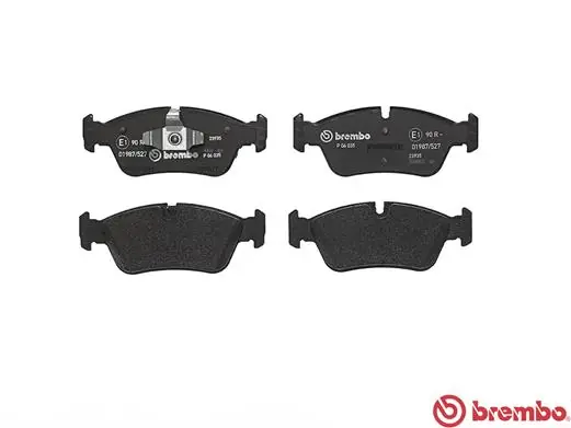 Kit de plaquettes de frein, frein à disque BREMBO P 06 035