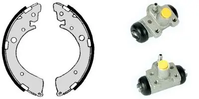 Jeu de mâchoires de frein BREMBO H 28 010
