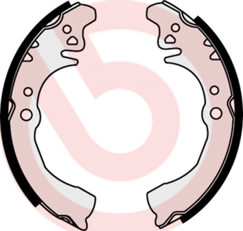 Jeu de mâchoires de frein BREMBO S 16 511