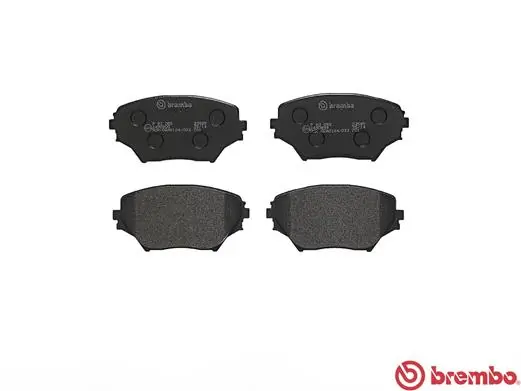 Kit de plaquettes de frein, frein à disque BREMBO P 83 055