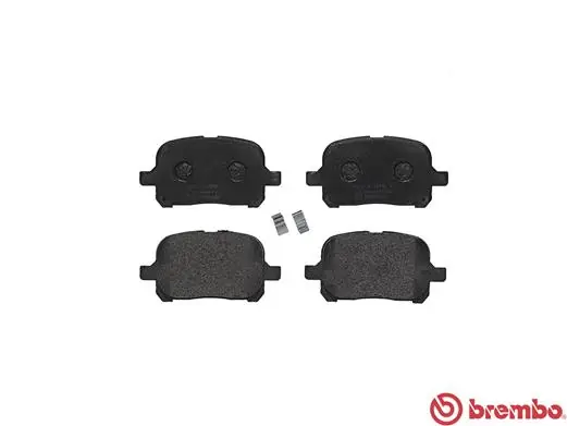Kit de plaquettes de frein, frein à disque BREMBO P 83 040